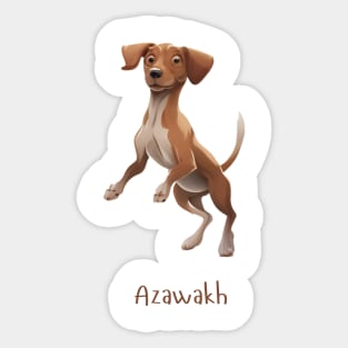 Azawakh Sticker